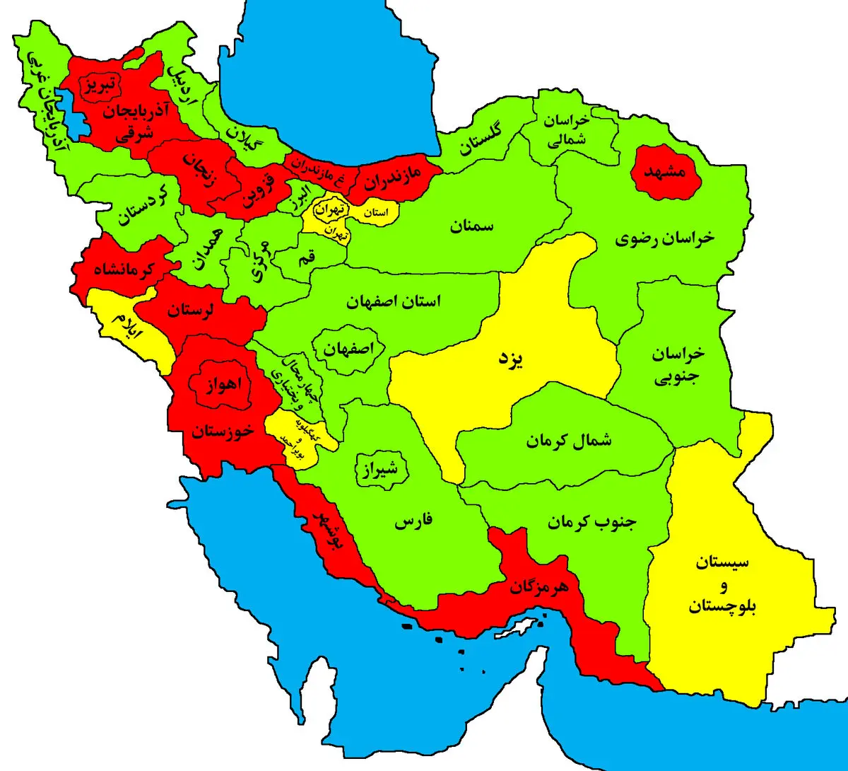 تنظیم کولرها روی دور کند و دمای ۲۴ درجه برای تعادل مصرف برق