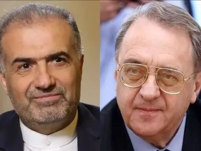 سفیر ایران با نماینده پوتین در امور غرب آسیا دیدار کرد