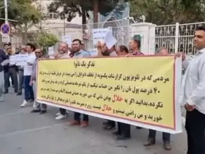 تجمع نانوایان در مشهد/ دولت بدحسابی می‌کند 