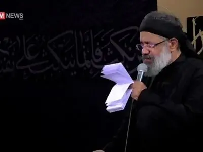 نوحه‌ خوانی محمود کریمی در محرم ۱۴۰۴ + فیلم