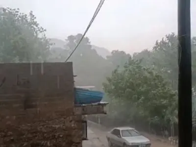 بارش‌های «مونسون» به لرستان رسید + فیلم