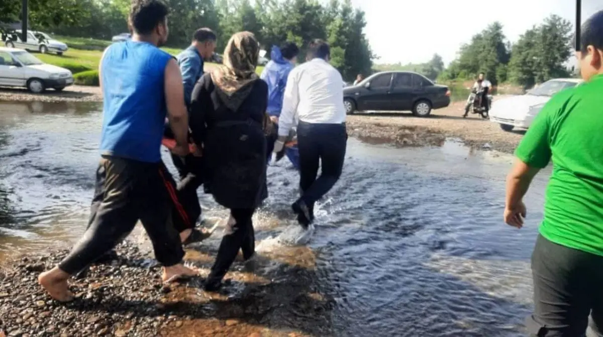 رودخانه «پسیخان» رشت باز هم قربانی گرفت/ این بار غرق شدن زن جوان