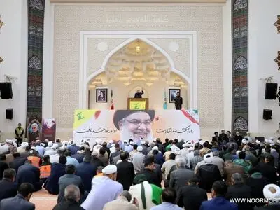 برگزاری مراسم متمرکز استانی گرامیداشت مجاهد شهید سید حسن نصرالله در گرگان