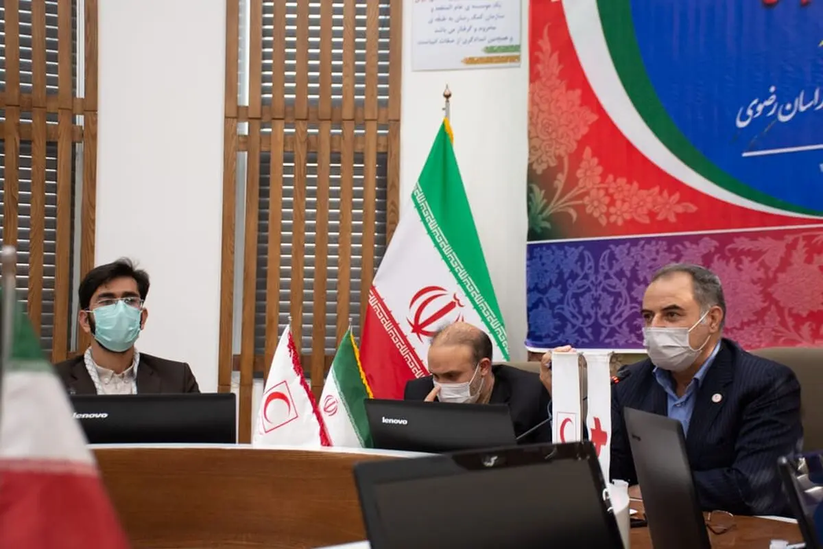 آیین معارفه سرپرست جمعیت هلال احمر خراسان رضوی برگزار شد
