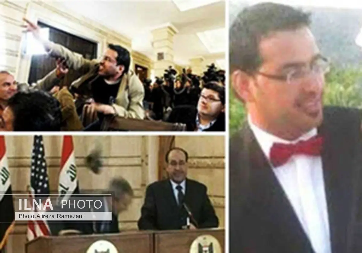 رسوایی خبرنگاری که به جورج بوش کفش پرتاب کرد