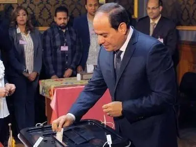 عبدالفتاح السیسی برای دومین بار رئیس‌جمهور مصر شد 