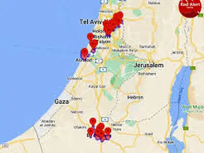 شنیده شدن آژیر خطر در جنوب و مرکز سرزمین‌های اشغالی