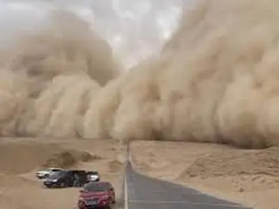 ویدئو ترسناک از طوفان شدید در شاندونگ چین