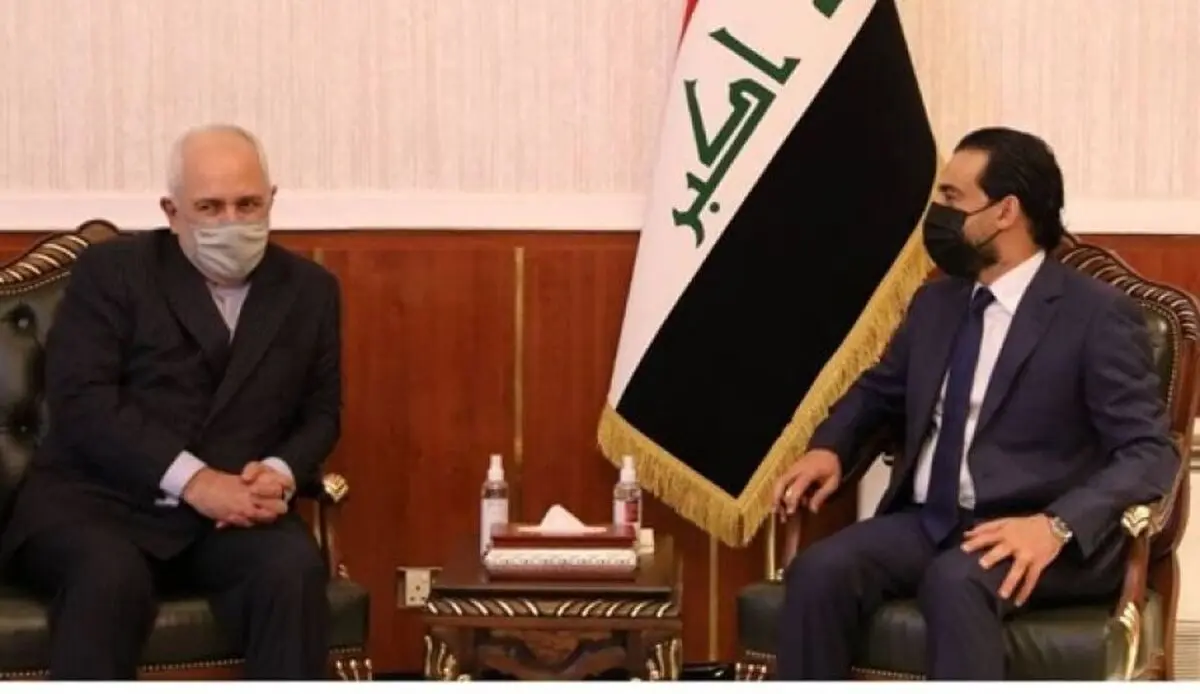 ملتقیا رئیس مجلس النواب العراقی.. ظریف یدعو الى تنفیذ قرار البرلمان بانسحاب القوات الامیرکیة 