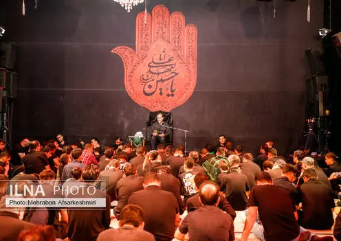 مراسم عزاداری ایام شهادت حضرت اباعبدالله الحسین علیه‌السلام در امام زاده صالح تهران