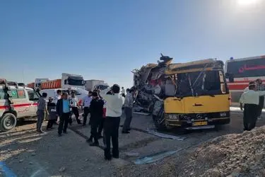 واژگونی مینی‌باس زائران عتبات در محور ایلام – سرابله یک کشته و ۱۸ مصدوم برجا گذاشت