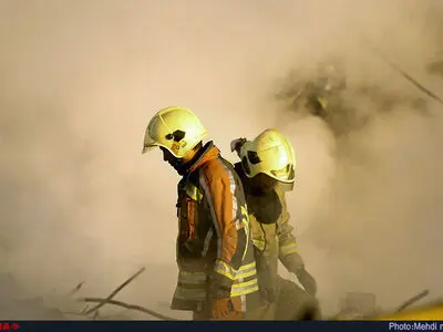 ۱۶ مرد در آتش گم شدند