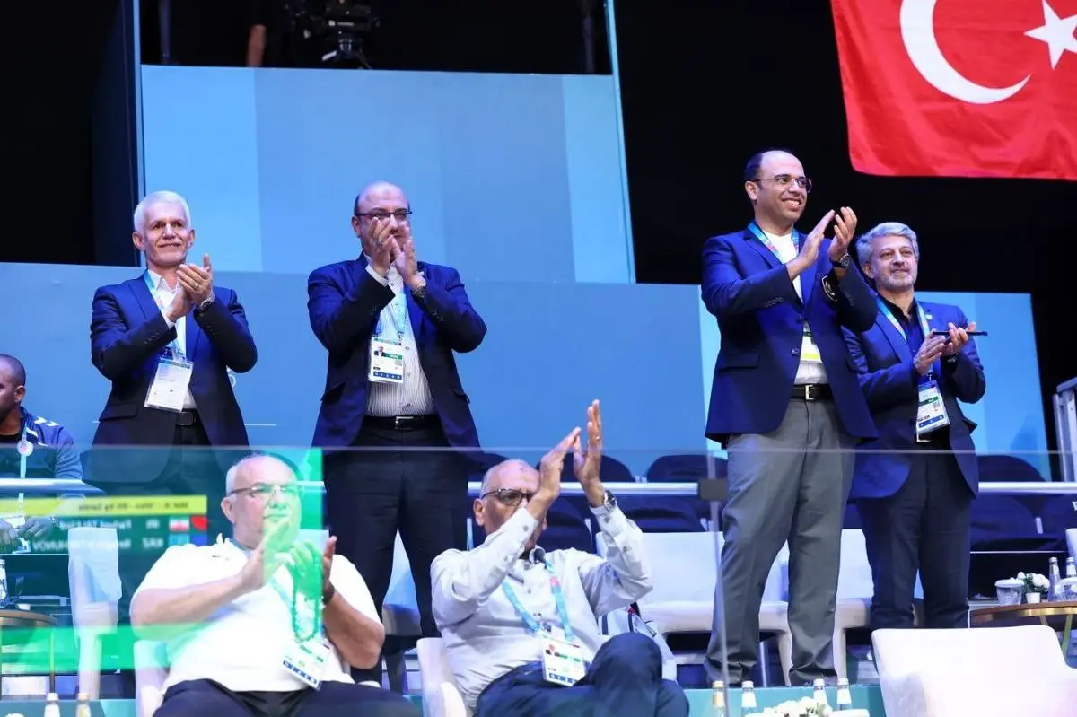 حضور معاون وزیر ورزش در محل مسابقات ووشو