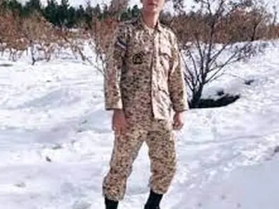 پیکر شهید میلاد جبارپور تشییع و به خاک سپرده شد