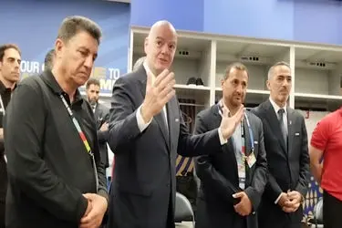 ویدیو: تمجید اینفانتینو از عملکرد تیم ملی و گلایه قلعه‌نویی از رفتار میزبان علیه ایران