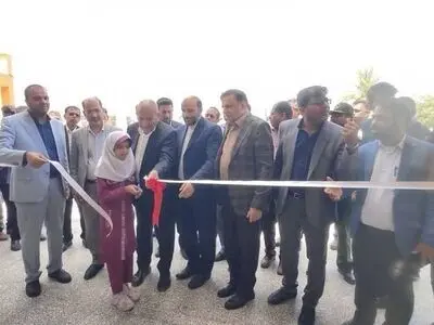 مدرسه ۶ کلاسه چاه اسماعیل در میناب افتتاح شد