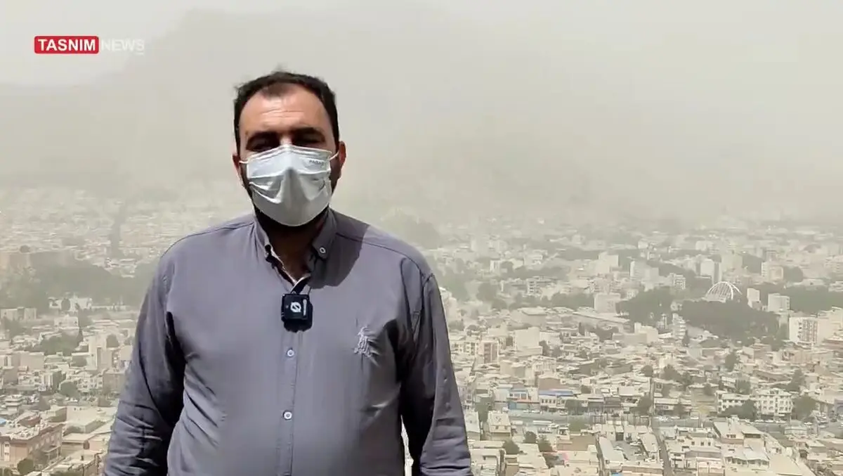 وضعیت کاملاً خطرناک هوای لرستان/ شاخص آلودگی به ۵۰۰ رسید‌ + فیلم