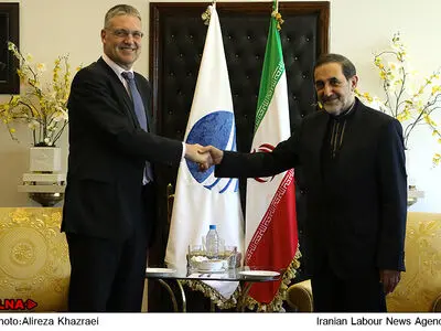 دیدار معاون وزیر امور خارجه آلمان با ولایتی 