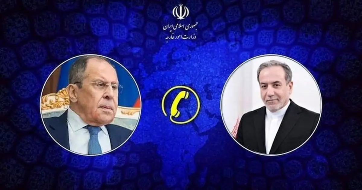 عراقجي ونظيره الروسي يبحثان القضايا الثنائية والإقليمية هاتفياً