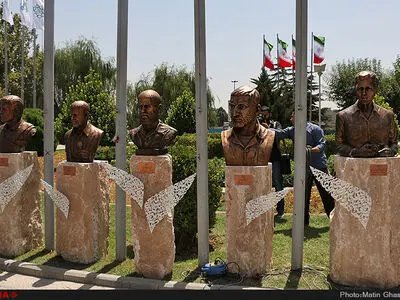 مراسم رونمایی از سردیس شهدای خبرنگار 