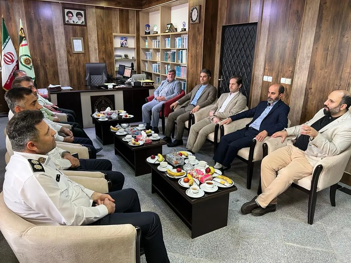 دیدار  اعضای شورا و شهردار رشت با حافظان نظم و امنیت  گیلان