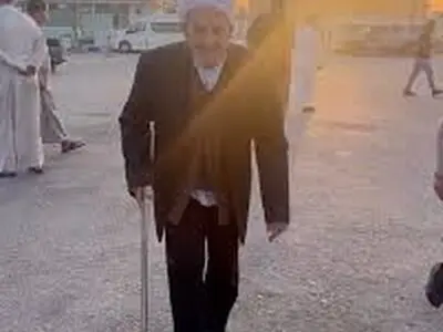 آرزوی شیرینی که در ۹۰ سالگی برآورده شد +فیلم