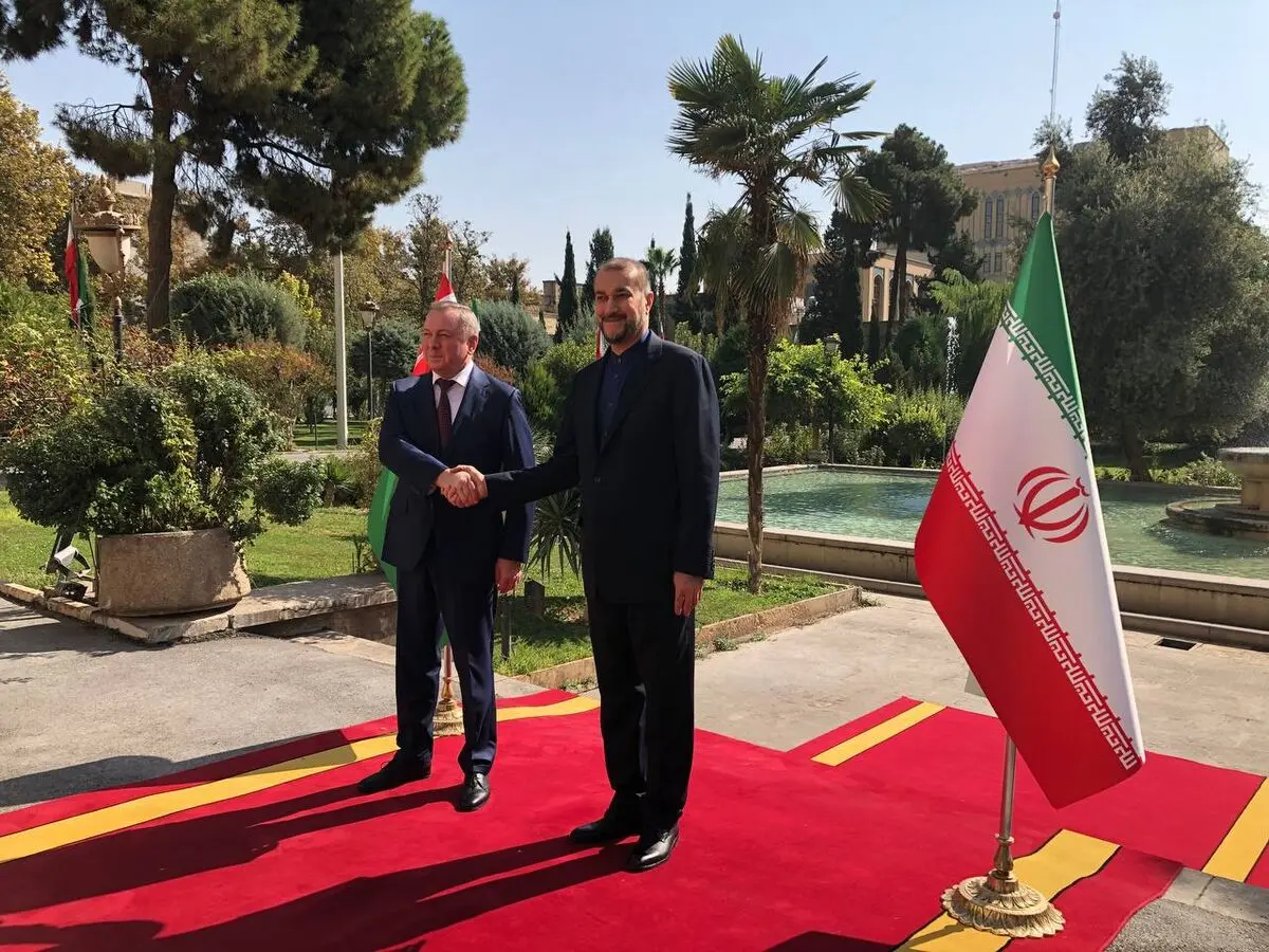 امیرعبداللهیان با همتای بلاروسی خود دیدار کرد
