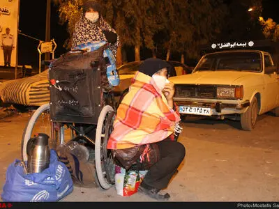 استراحت زائران در پایانه مرزی مهران/4
