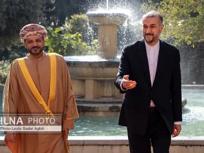 دیدار وزرای خارجه ایران و عمان