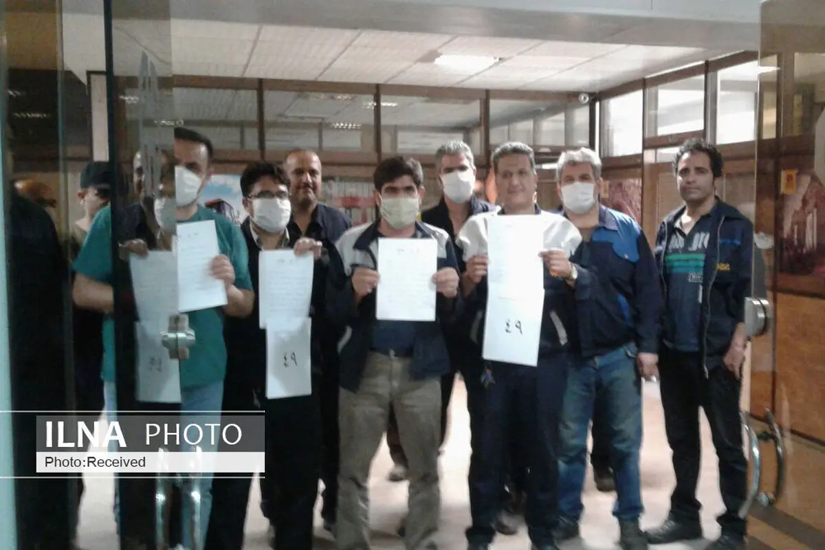 نهمین روز از تجمع کارگران هپکو/ مدیرعامل پاسخگو نیست!