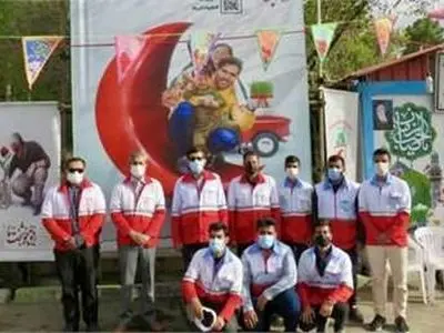 بازدید مدیرعامل سازمان تدارکات پزشکی از پایگاه های امدادی و ‌کمپ های نوروزی هلال احمر استان فارس در ایام نوروز