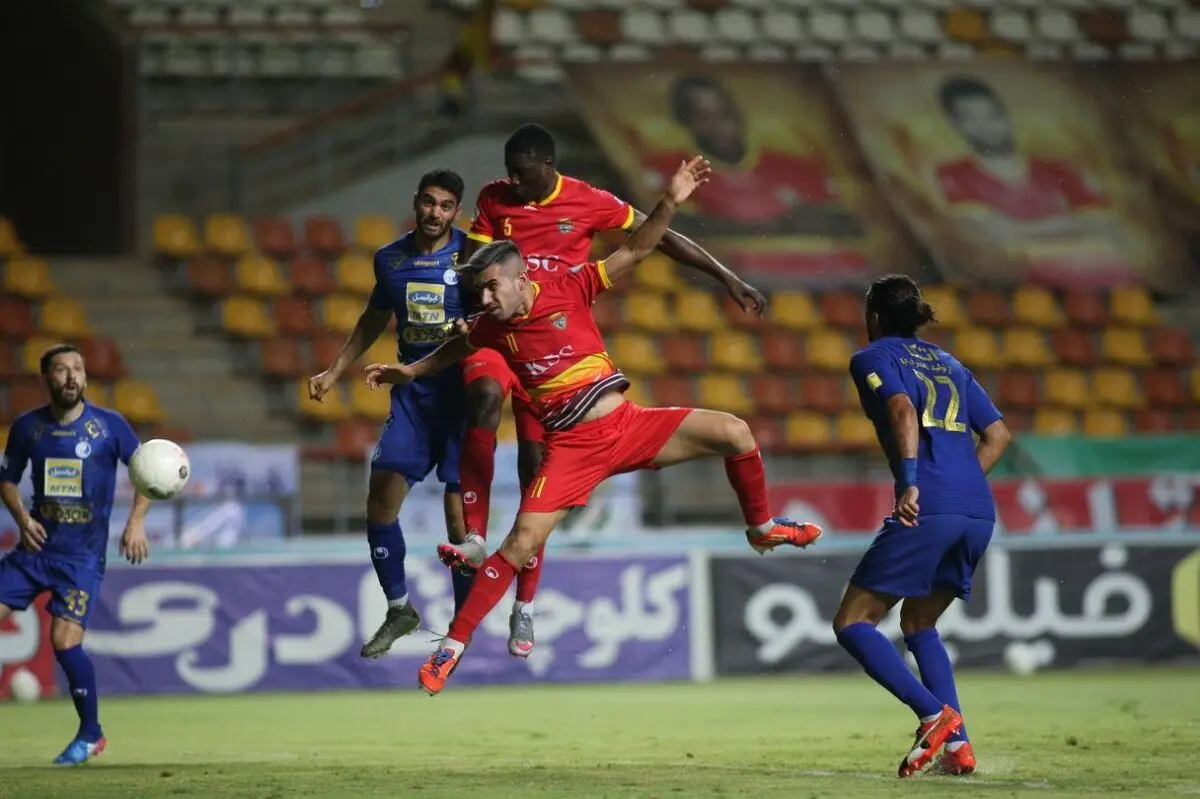 ویدیو: گل نخست فولاد به پرسپولیس روی اشتباه حامد لک