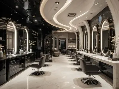 دکوراسیون سالن زیبایی: راهنمای کامل برای طراحی فضایی شیک و کاربردی