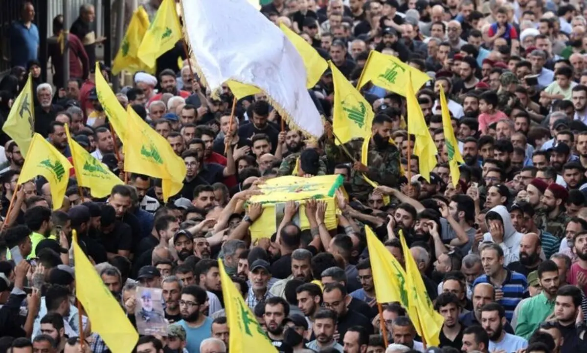شهادت یکی از رزمندگان حزب الله در جنوب لبنان 
