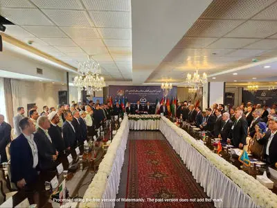 گزارش تصویری از آغاز دومین اجلاس بین‌المللی نقش دیپلماسی در توسعه اقتصادی منطقه آزاد ماکو 