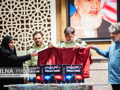 مراسم رونمایی از تولیدات موسسه ناجی هنر فراجا