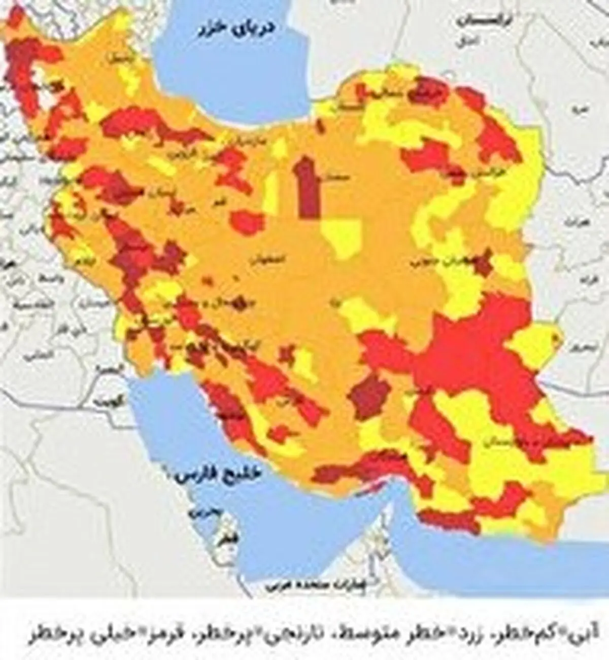 4 شهرستان لرستان از وضعیت قرمز خارج شدند