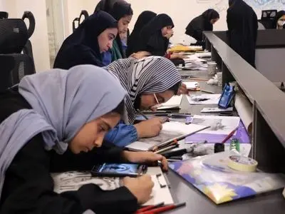 «خروش نقش‌ها» در دانشگاه سبس پاکستان دیدنی شد