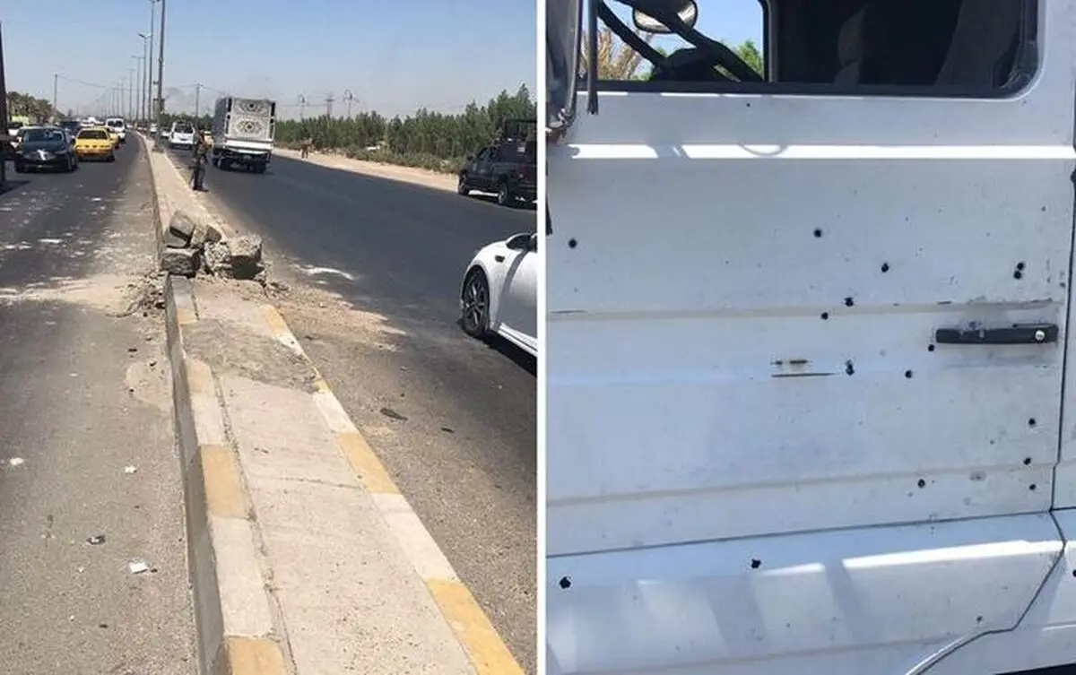 ۲ زخمی در پی حمله به خودروی شرکت عراقی هم‌پیمان با ائتلاف بین‌المللی در بغداد


