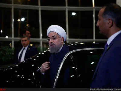 روحانی وارد آنکارا شد