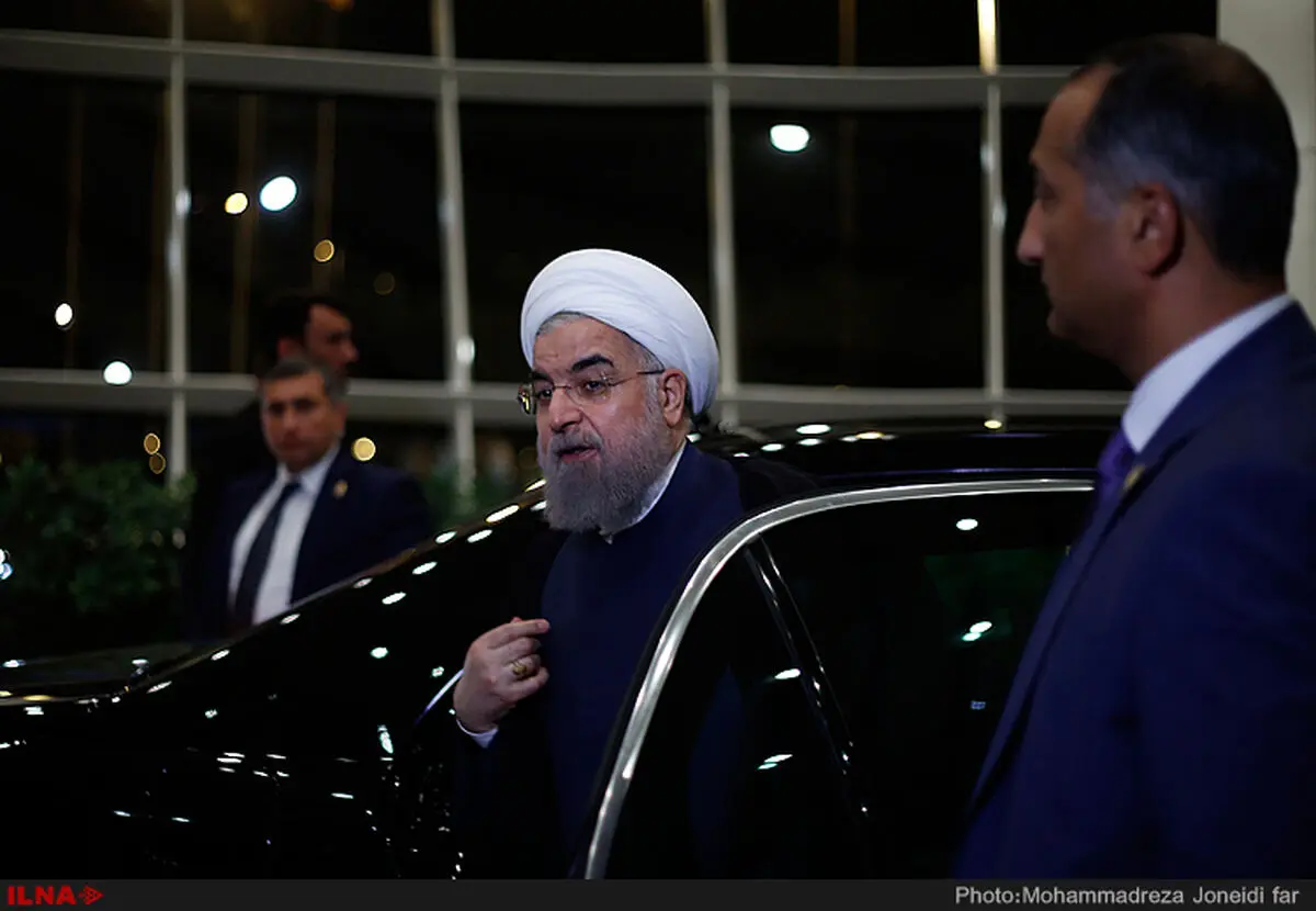 روحانی وارد آنکارا شد