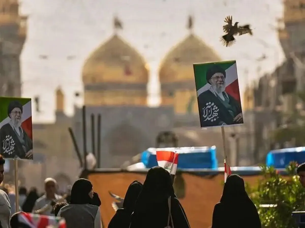 Sacred Body of Martyred Leader of the Islamic Revolution Arrives in Karbala
