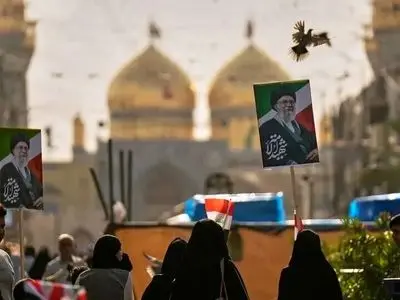 Sacred Body of Martyred Leader of the Islamic Revolution Arrives in Karbala