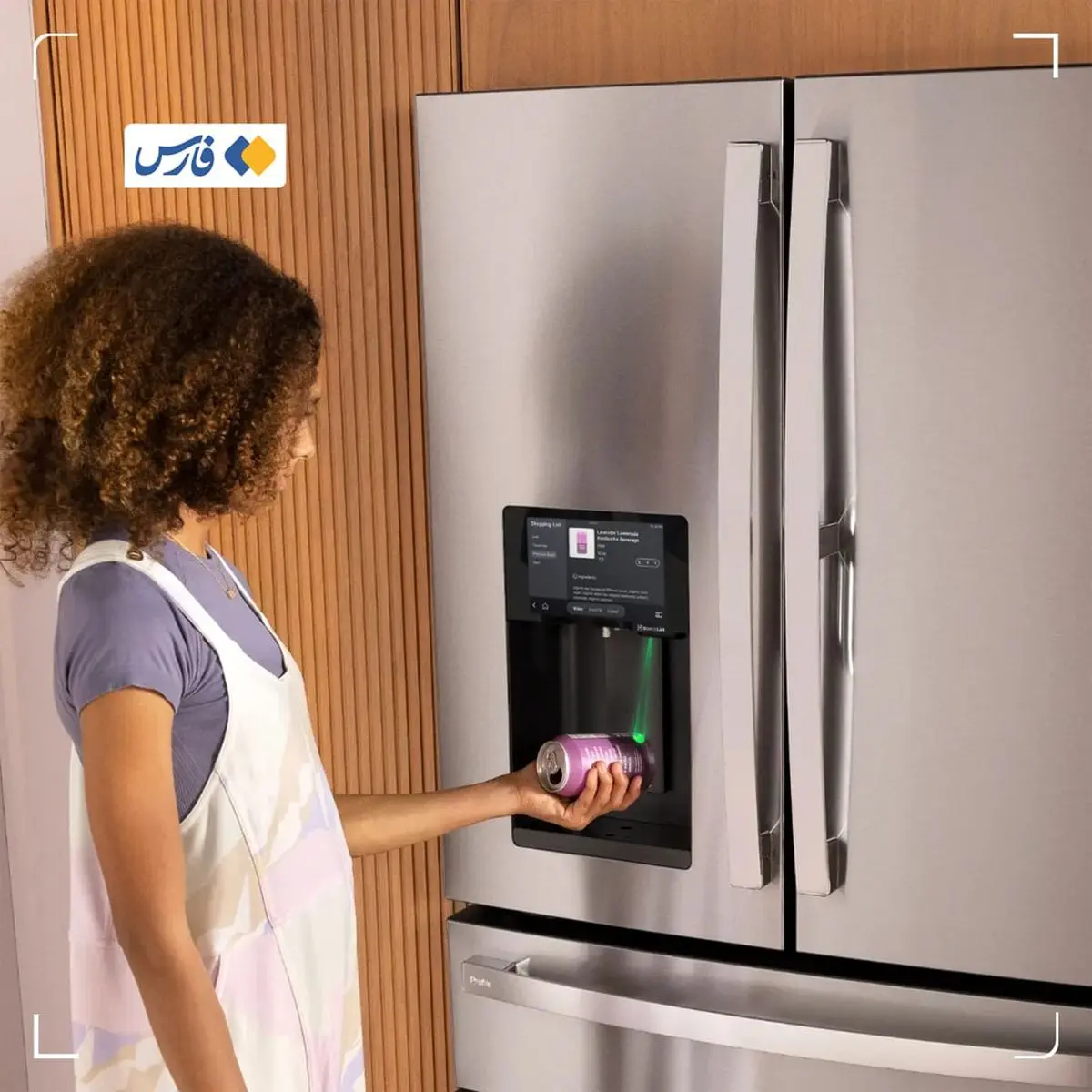 تولید یخچالی که می‌شنود و خرید می‌کند