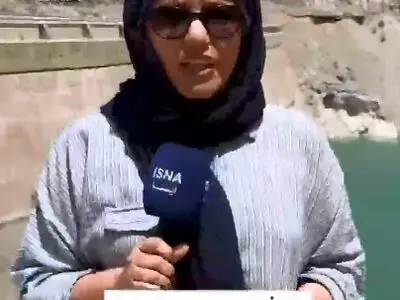 ارتفاع آب سد کرج بیش از ۴۰ متر پایین‌تر آمده است + فیلم