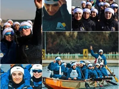 صدرنشینی بانوان قایقران آوش خلیج‌فارس با حمایت آلومینیوم المهدی در لیگ دراگون‌بوت