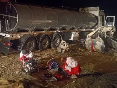 تصادف خودروی حامل اتباع خارجی در محور سراوان 11 کشته برجای برجای گذاشت