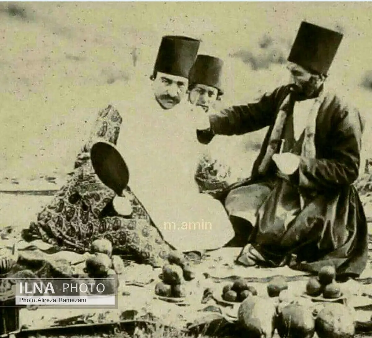 آرایشگر مخصوص ناصرالدین شاه + عکس 