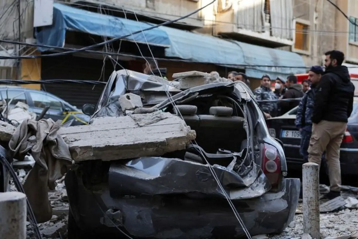 حمله اسرائیل به یک ساختمان ‌در مرکز بیروت 