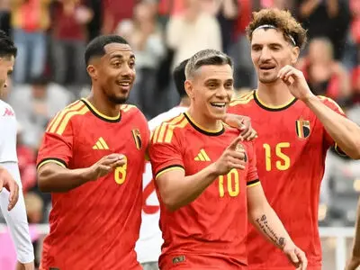 بلژیک 5 - 0 تونس: جشن پنج‌گله حریف ایران در دیداری دوستانه